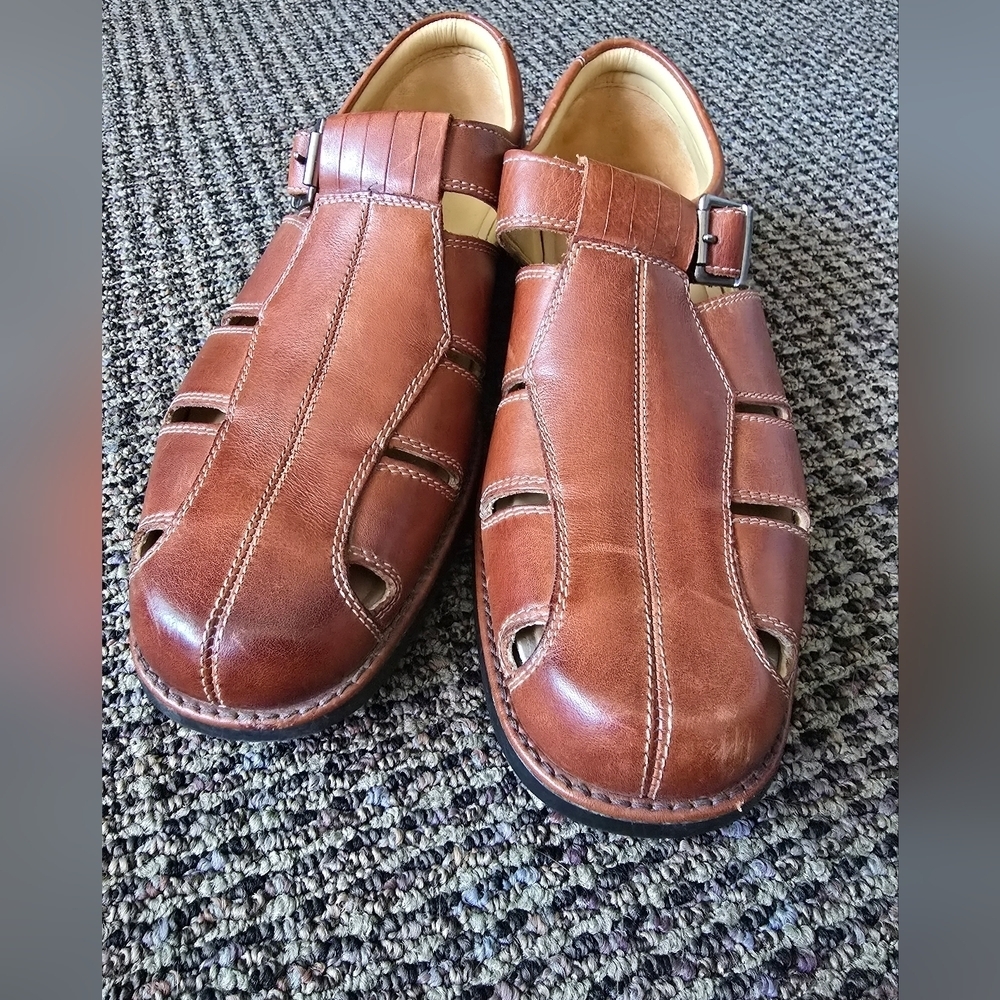 Skinned man sandals, Johnston & Murphy 8.5 M - Picture 10 of 14
